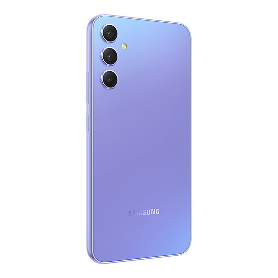 Smartphone reconditionné Samsung Galaxy A34 5G (Lavande) - 128 Go · Reconditionné - Autre vue
