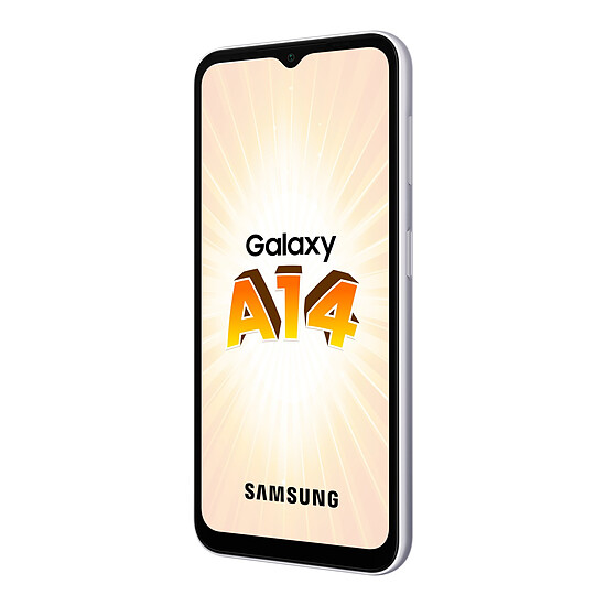 Smartphone reconditionné Samsung Galaxy A14 (Argent) - 64 Go - 4 Go · Reconditionné - Autre vue