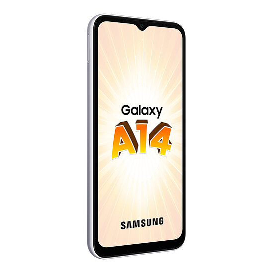 Smartphone reconditionné Samsung Galaxy A14 (Argent) - 64 Go - 4 Go · Reconditionné - Autre vue