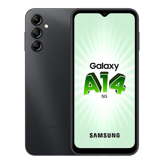 Smartphone Samsung Galaxy A14 5G (Noir) - 64 Go - 4 Go