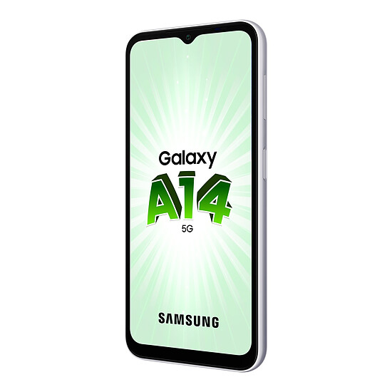 Smartphone reconditionné Samsung Galaxy A14 5G (Argent) - 64 Go - 4 Go · Reconditionné - Autre vue