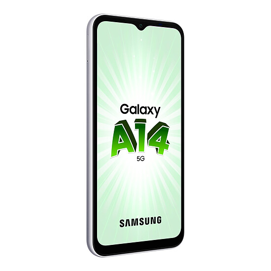 Smartphone reconditionné Samsung Galaxy A14 5G (Argent) - 64 Go - 4 Go · Reconditionné - Autre vue