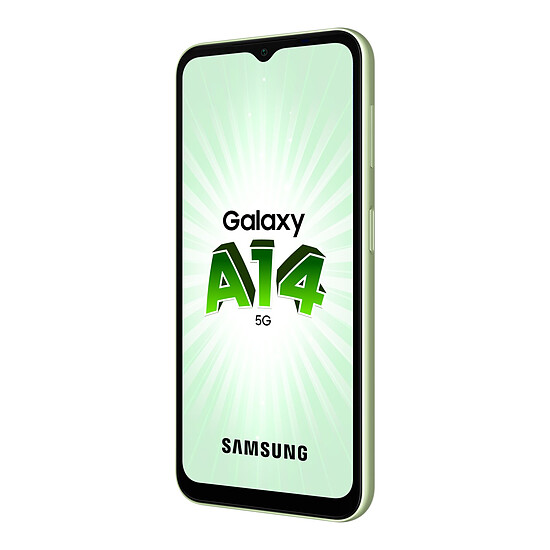 Smartphone reconditionné Samsung Galaxy A14 5G (Lime) - 128 Go - 4 Go · Reconditionné - Autre vue