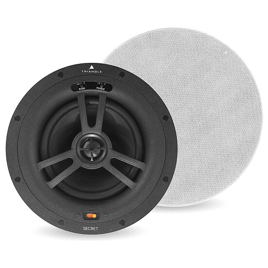 Enceintes HiFi / Home-Cinéma Triangle SECRET EMT7 - Blanc - Autre vue