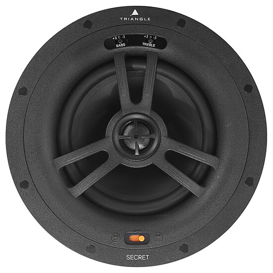 Enceintes HiFi / Home-Cinéma Triangle SECRET EMT7 - Blanc - Autre vue