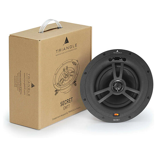 Enceintes HiFi / Home-Cinéma Triangle SECRET EMT7 - Blanc - Autre vue