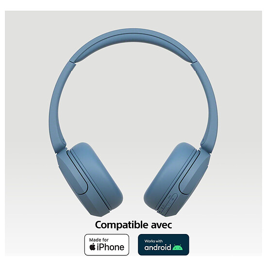 Casque Audio Sony WH-CH520 Bleu - Autre vue