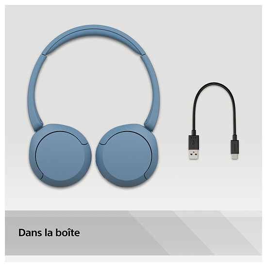 Casque Audio Sony WH-CH520 Bleu - Autre vue