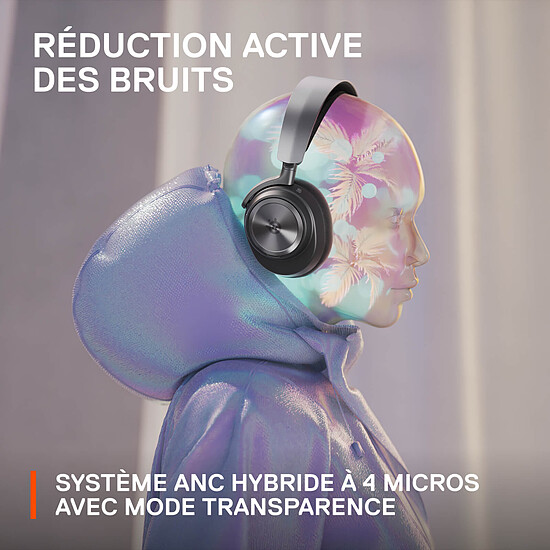 Casque micro SteelSeries Arctis Nova Pro Wireless - Xbox Edition - Noir - Autre vue