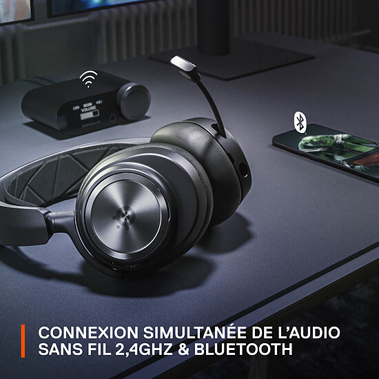 Casque micro SteelSeries Arctis Nova Pro Wireless - Xbox Edition - Noir - Autre vue