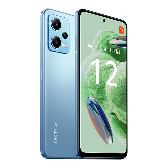 Smartphone reconditionné Xiaomi Redmi Note 12 5G (bleu) - 128 Go · Reconditionné - Autre vue