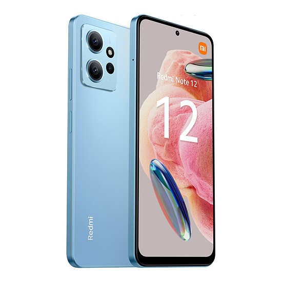 Smartphone reconditionné Xiaomi Redmi Note 12 (bleu) - 128 Go · Reconditionné - Autre vue