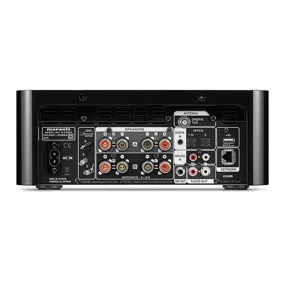 Mini-chaine Marantz Melody X M-CR612 Noir + Davis Acoustics Ariane 1 Noyer - Autre vue