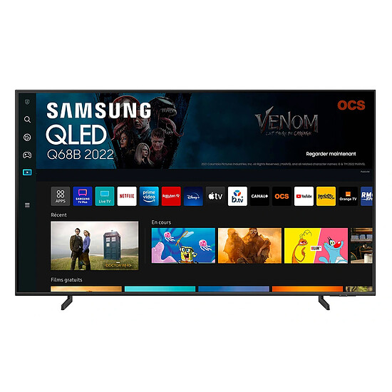 TV Samsung QE75Q68B - TV QLED 4K UHD HDR - 189 cm