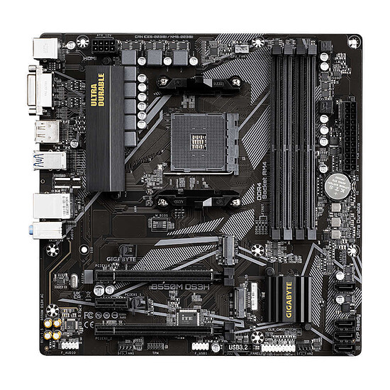 Carte mère Gigabyte B550M DS3H - Autre vue
