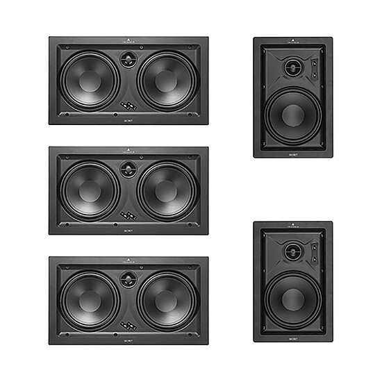 Enceintes HiFi / Home-Cinéma Triangle Pack SECRET LCR7 5.0 - Autre vue