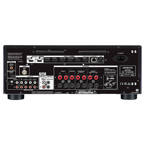 Ampli Home-Cinéma Onkyo TX-NR6100B Noir - Autre vue