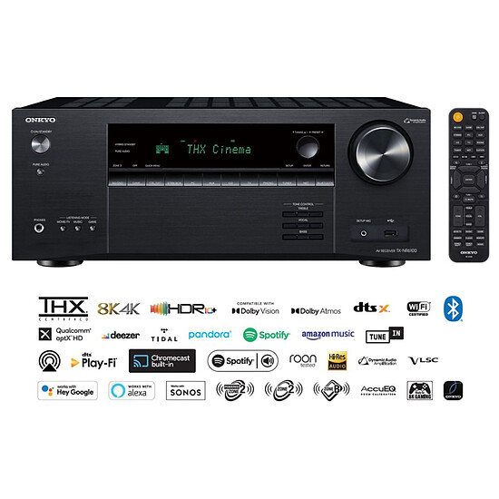 Ampli Home-Cinéma Onkyo TX-NR6100B Noir - Autre vue