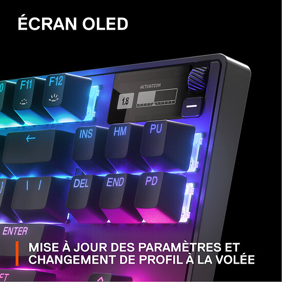 Clavier PC SteelSeries Apex Pro TKL Wireless 2023 - SteelSeries OmniPoint 2.0 - Autre vue