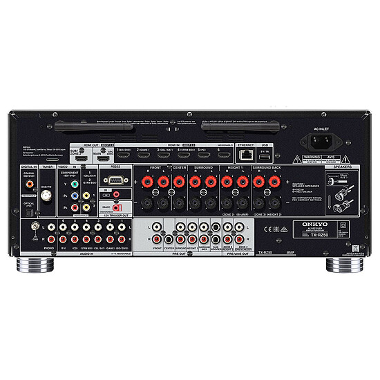 Ampli Home-Cinéma Onkyo TX-RZ50B Noir - Autre vue