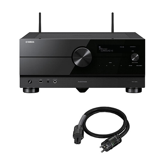 Ampli Home-Cinéma Yamaha RX-A8A Noir + Real Cable CHAMBORD (1.5 m) - Autre vue