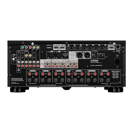 Ampli Home-Cinéma Yamaha RX-A8A Noir + Real Cable CHAMBORD (1.5 m) - Autre vue