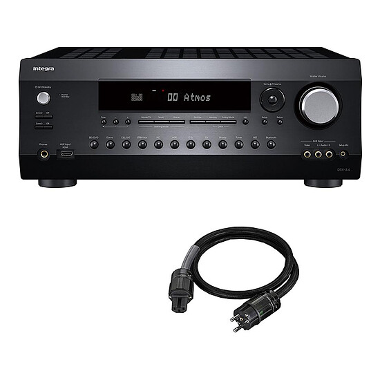 Ampli Home-Cinéma Integra DRX 3.4 Noir + Real Cable CHAMBORD (1.5 m) - Autre vue
