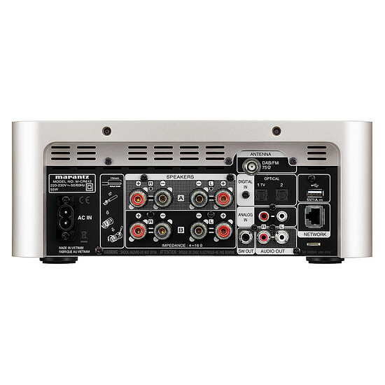 Mini-chaine Marantz Melody X M-CR612 Argent/Or + Triangle Elara LN01 Chêne clair - Autre vue