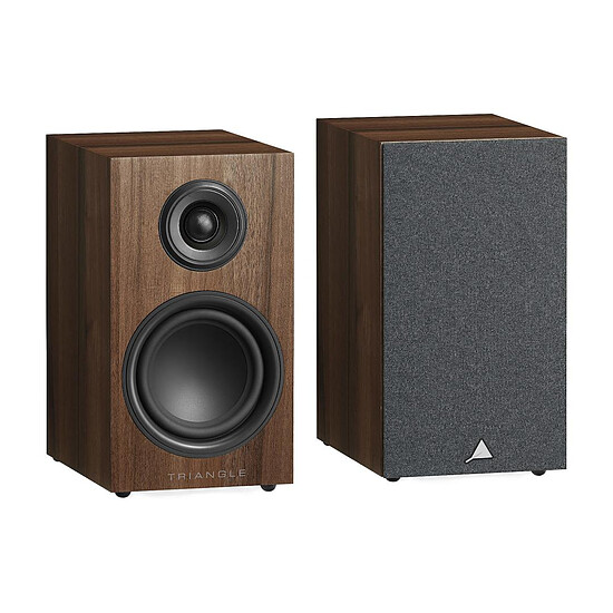 Mini-chaine Marantz Melody X M-CR612 Argent/Or + Triangle Elara LN01 Châtaignier - Autre vue