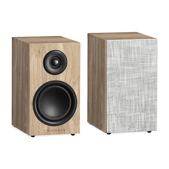 Mini-chaine Marantz Melody X M-CR612 Noir + Triangle Elara LN01 Chêne clair - Autre vue