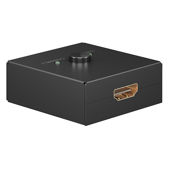 Switch HDMI Goobay Switch HDMI manuel 2 vers 1 - Autre vue