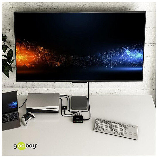 Switch HDMI Goobay Switch HDMI 4 vers 1  - Autre vue