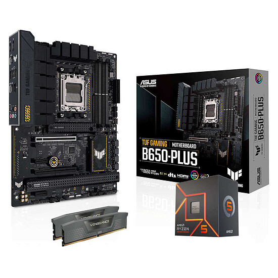 Kit upgrade PC AMD Ryzen 5 7600 + Asus B650 + RAM 32 Go