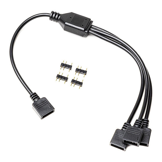 Câble d'alimentation EK Water Blocks D-RGB 3-Way Splitter Cable - Autre vue