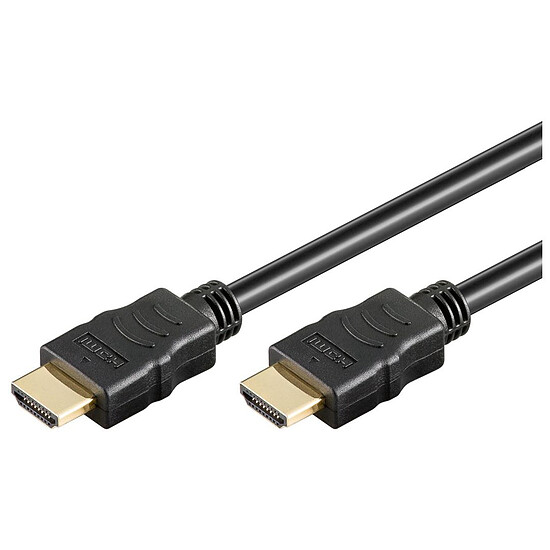 Câble HDMI Goobay High Speed HDMI 2.0 Cable with Ethernet - 0.5 m - Autre vue