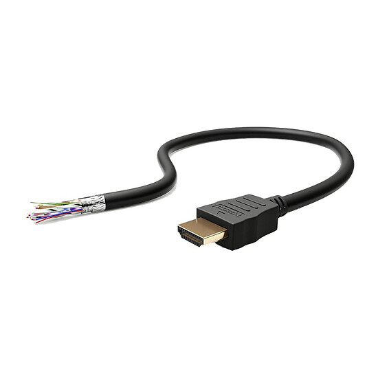 Câble HDMI Goobay High Speed HDMI 2.0 Cable with Ethernet - 0.5 m - Autre vue