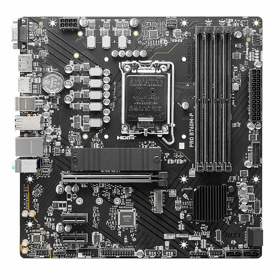 Carte mère MSI PRO B760M-P - Autre vue