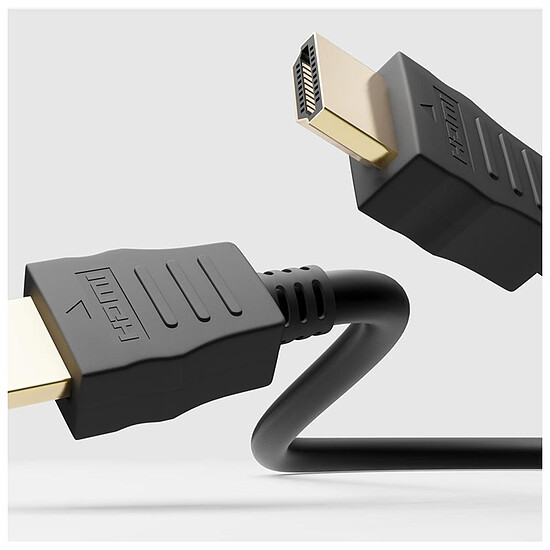 Câble HDMI Goobay High Speed HDMI 2.0 Cable with Ethernet - 5 m - Autre vue