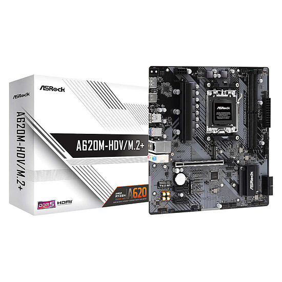 Carte mère ASRock A620M-HDV/M.2+