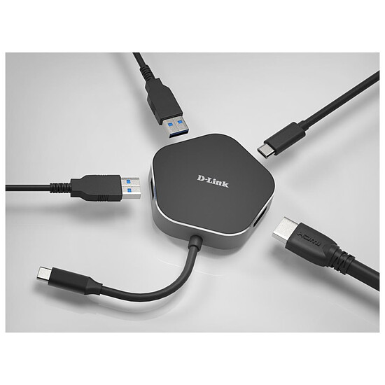 Hub USB D-Link DUB-M420 - Autre vue