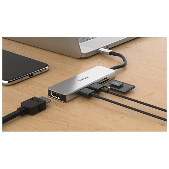 Hub USB D-Link DUB-M530 - Autre vue