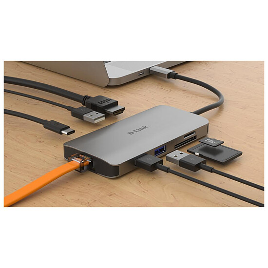 Hub USB D-Link DUB-M810 - Autre vue