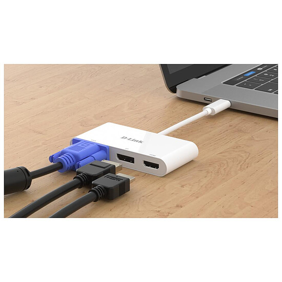Adaptateur DisplayPort D-Link DUB-V310 - Autre vue