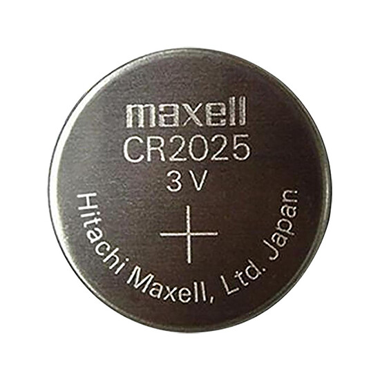 Pile et chargeur Maxell CR2025 Lithium 3V (par 5) - Autre vue