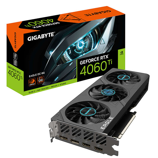 Carte graphique Gigabyte GeForce RTX 4060 Ti EAGLE OC
