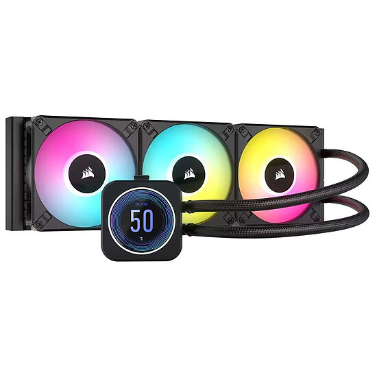 Ventirad Corsair iCUE H170i ELITE LCD XT - Noir