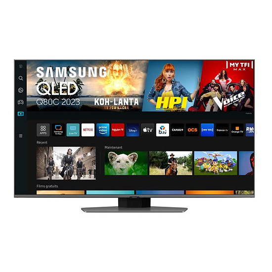 TV Samsung TQ75Q80C - TV QLED 4K UHD HDR - 189 cm
