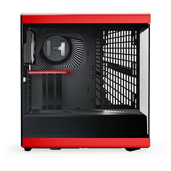 Boîtier PC Hyte Y40 - Rouge - Autre vue