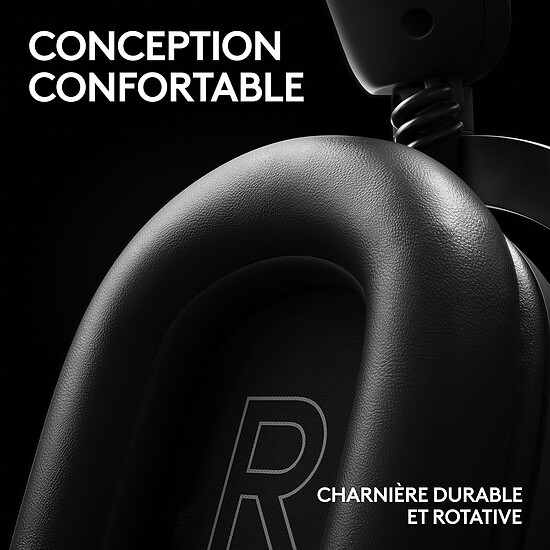 Casque micro Logitech G Pro X 2 Lightspeed - Noir - Autre vue