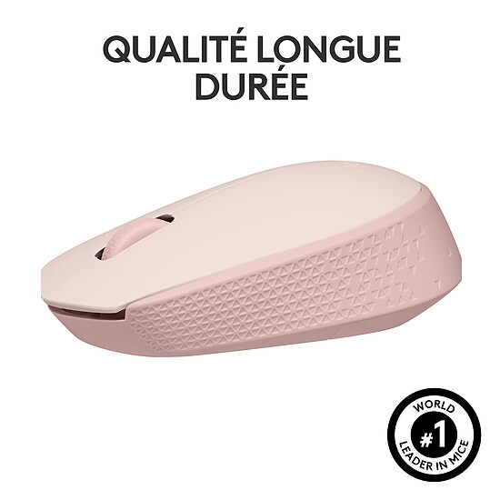 Souris PC Logitech M171 - Rose - Autre vue